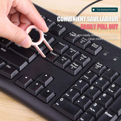 Multifunctional Bluetooth-Compatible Headset Cleaning Pen Set Keyboard Cleaner Cleaning Tools Cleaner Keycap Puller Kit